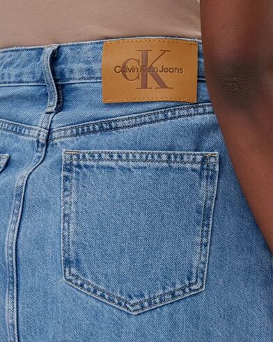 Calvin Klein - A-Line Maxi Denim Skirt   