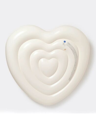 Unisex Φουσκωτό Στρώμα Θαλάσσης Sunnylife - Heart Lie-On Stole My Heart Pink Stripe