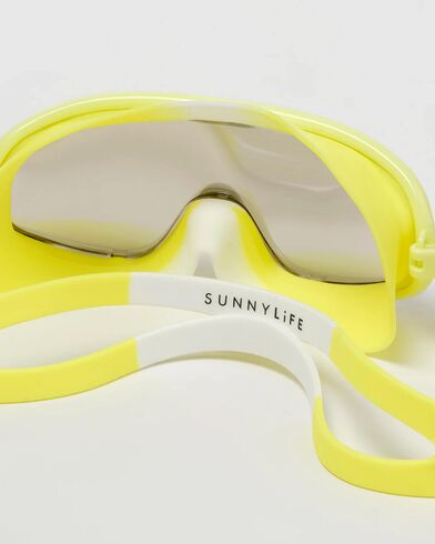 Παιδική Μάσκα Κολύμβησης Sunnylife - Salty the Shark Neon Yellow