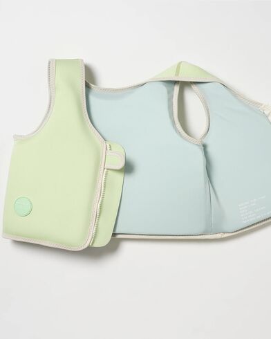 Sunnylife - Kids Swim Vest 3-6 Shred Turtle Aqua    