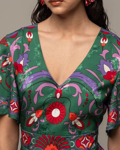 Peace And Chaos - Aloe Short Dress 