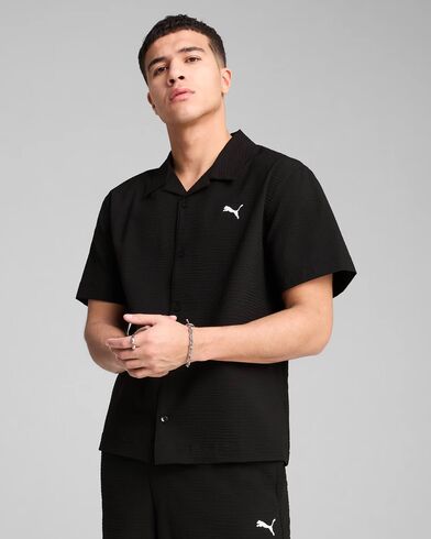 Puma - Wardrobe Ess Seersucker Relaxed Shirt Wv   