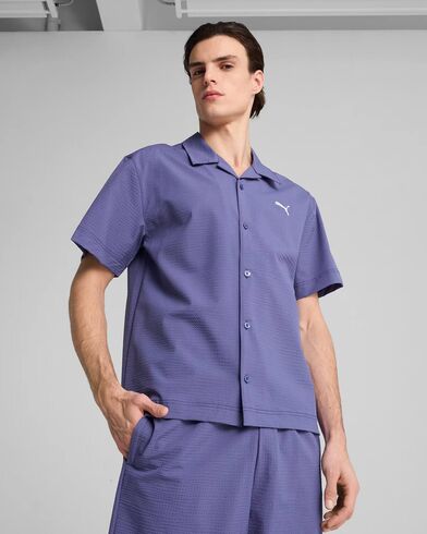 Puma - Wardrobe Ess Seersucker Relaxed Shirt Wv   