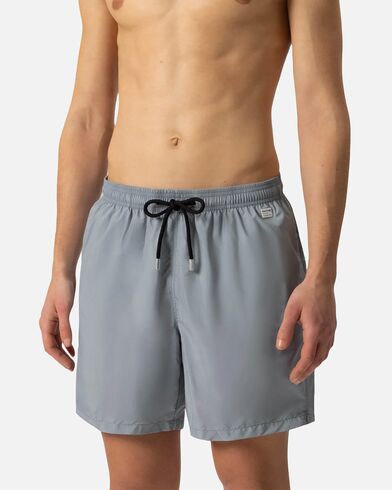 Mc2 Saint Barth - Lighting Pantone-Swimshort-15 Grey Pnt   