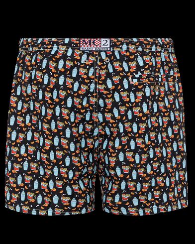 Mc2 Saint Barth - Lighting Micro Fantasy-Swimshort-Negroni Drink 00 