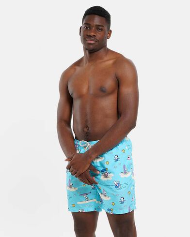 Ανδρικό Σορτς Μαγιό Mc2 Saint Barth - Lighting-Snoopy Island Chill 31