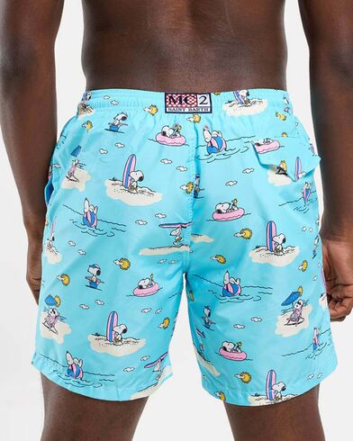 Ανδρικό Σορτς Μαγιό Mc2 Saint Barth - Lighting-Snoopy Island Chill 31