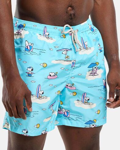 Ανδρικό Σορτς Μαγιό Mc2 Saint Barth - Lighting-Snoopy Island Chill 31