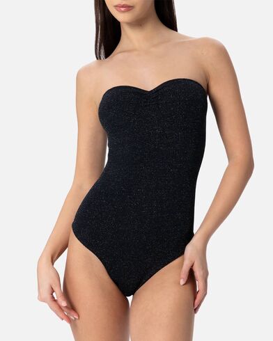 Γυναικείο Ολόσωμο Μαγιό Mc2 Saint Barth - Soleil W-Crinkle Bandeau Crinkle Lurex 00