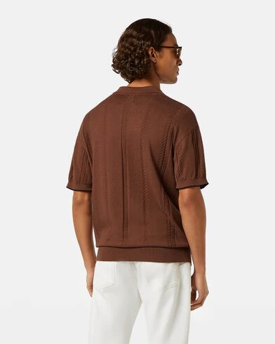 Ανδρική Κοντομάνικη Polo Μπλούζα Scotch &amp; Soda - Relaxed Fit Knitted