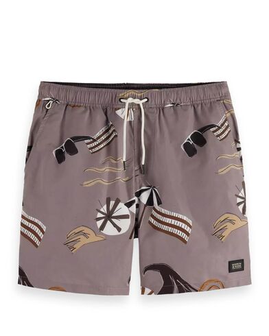 Ανδρικό Σορτς Μαγιό Scotch & Soda - Printed Mid-Length
