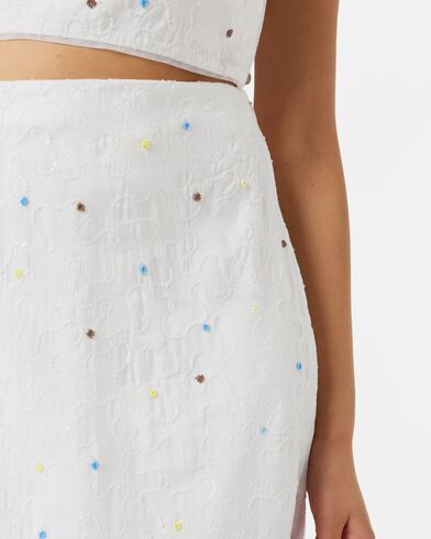Scotch &amp; Soda - Beaded Tube Midi Skirt    