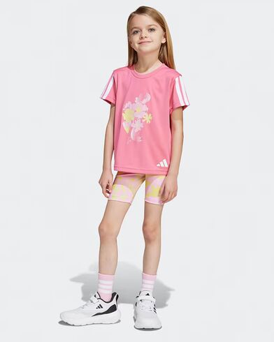 Παιδικό Set Adidas Μπλούζα + Σορτς - Lg Tr-Es Fl