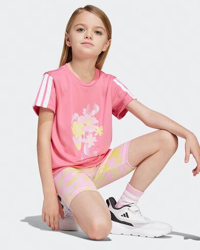 Παιδικό Set Adidas Μπλούζα + Σορτς - Lg Tr-Es Fl