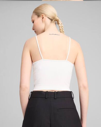 Γυναικεία Αμάνικη Μπλούζα Puma - Wardrobe Ess Ribbed