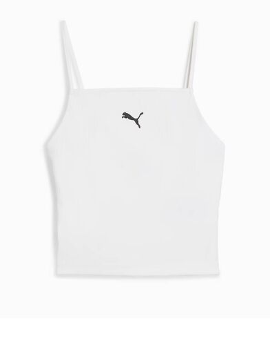 Γυναικεία Αμάνικη Μπλούζα Puma - Wardrobe Ess Ribbed