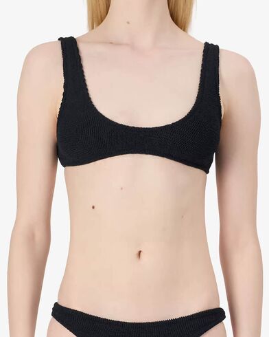 Γυναικείο Bikini Top Μαγιό Mc2 Saint Barth - Pamy W-Crinkle Low Neckline Bralette -Crinkle 00