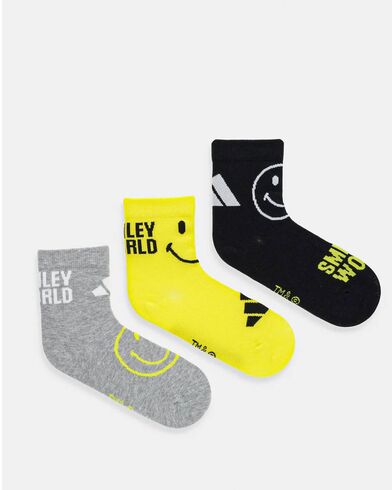 Παιδικές Κάλτσες Adidas 3 Ζευγάρια - Smiley
