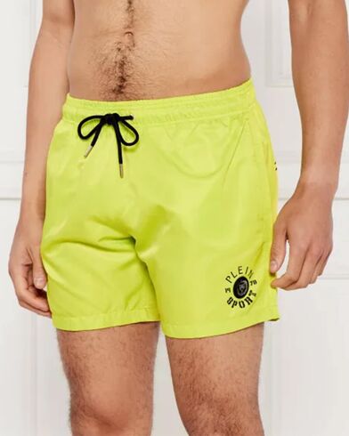 Ανδρικό Σορτς Μαγιό Philipp Plein - Tiger Flame Medium