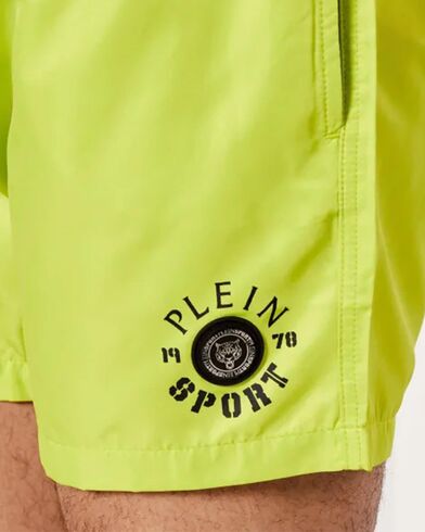 Ανδρικό Σορτς Μαγιό Philipp Plein - Tiger Flame Medium