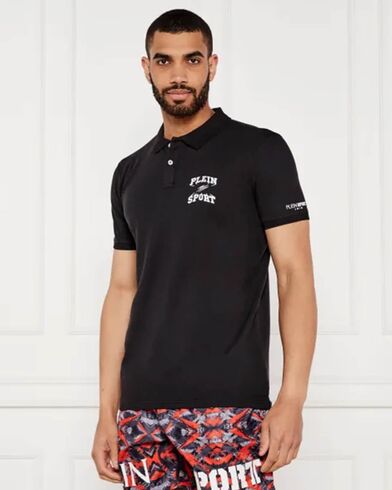 Ανδρική Κοντομάνικη Polo Μπλούζα Philipp Plein - Basic