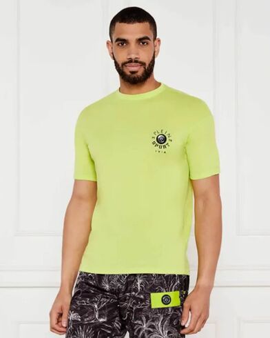 Ανδρική Κοντομάνικη Μπλούζα Philipp Plein - Tiger Flame