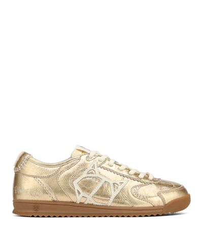 Γυναικεία Sneakers Naked Wolfe - Exposure Crinkle Leather Gold
