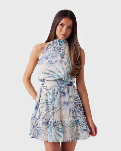 Γυναικείο Mini Φόρεμα Guess - Danile Flare