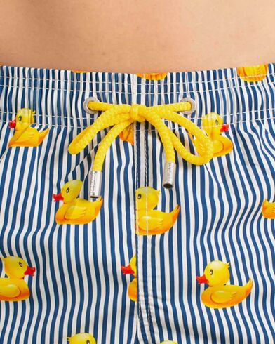 Mc2 Saint Barth - Gustavia-Swimshort-Ducky Stripes S 61   