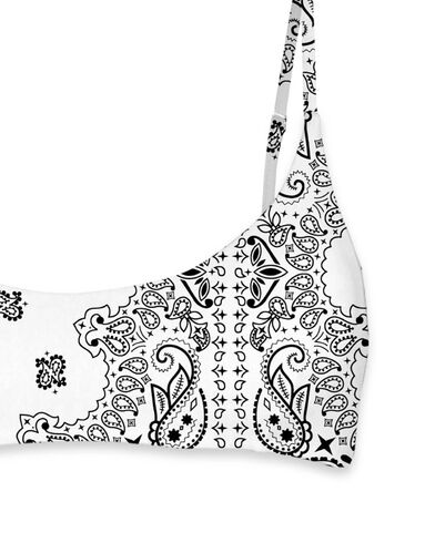 Mc2 Saint Barth - Judy-Bralette Bikini Top With Adjustable Shoulder Straps-Bandanna Round 01   
