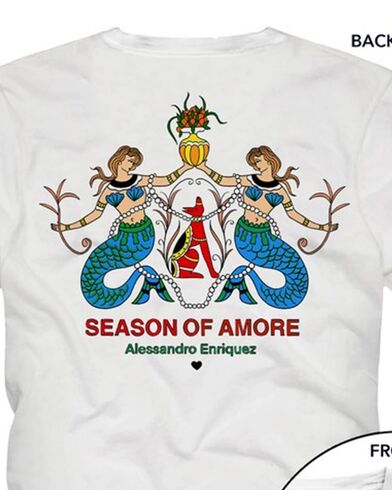 Ανδρική Κοντομάνικη Μπλούζα Mc2 Saint Barth - Tshirt-Season Of Amore 01N