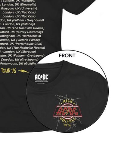 Mc2 Saint Barth - Tshirt Man-T-Shirt-Acdc Tour 00   