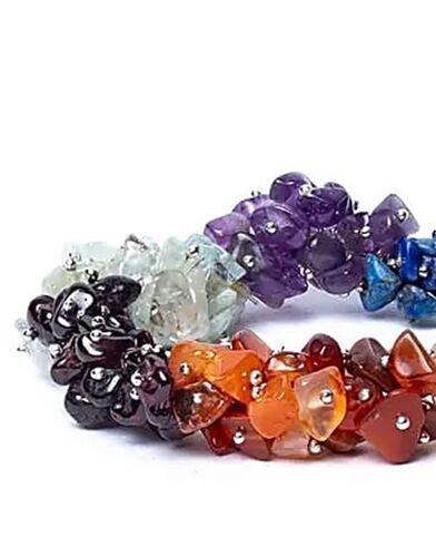 Γυναικείο Βραχιόλι Mani - chakra chips elastic