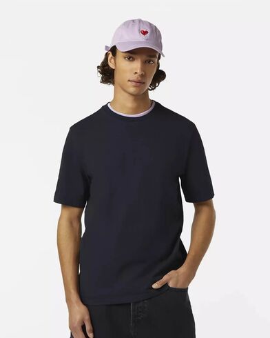 Scotch &amp; Soda - Regular Fit 3 Crosses Cotton-Linen T-Shirt   