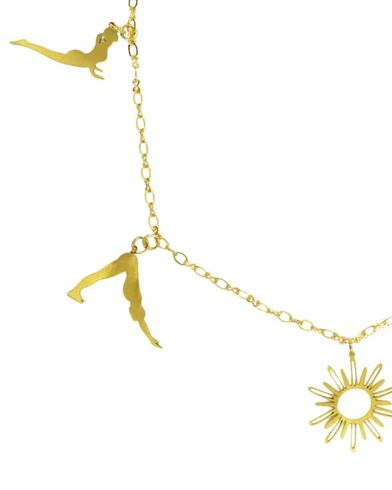 Γυναικείο Κολιέ Ariana Ost - Sun Salutation Charm
