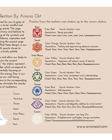 Γυναικείο Βραχιόλι Ariana Ost - Chakra Charm