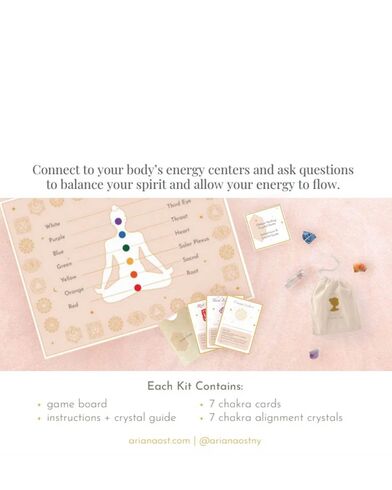 Unisex Set Ariana Ost - Balancing Chakra Game
