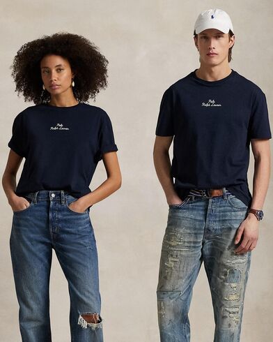 Ανδρική Κοντομάνικη Μπλούζα Polo Ralph Lauren - Sscnclsm1-Short Sleeve 710936585003 410