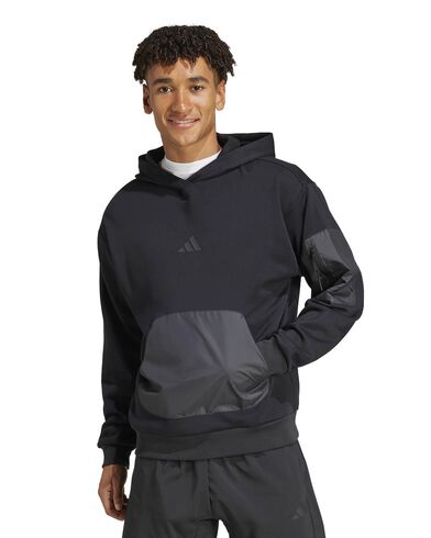 Ανδρική Μπλούζα Φούτερ με Κουκούλα Adidas - M Ce