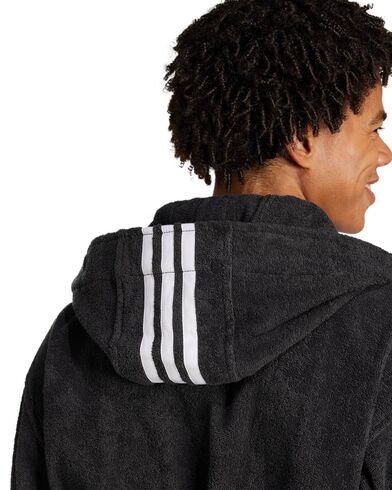 Ανδρική Πετσέτα Μπουρνούζι με Κουκούλα Adidas - Bathrobe