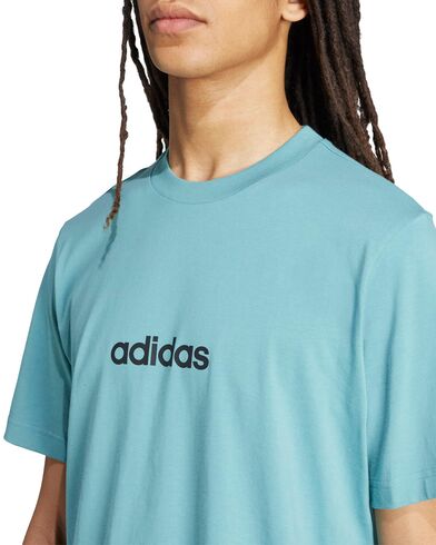 Ανδρική Κοντομάνικη Μπλούζα Adidas - M Lin Sj