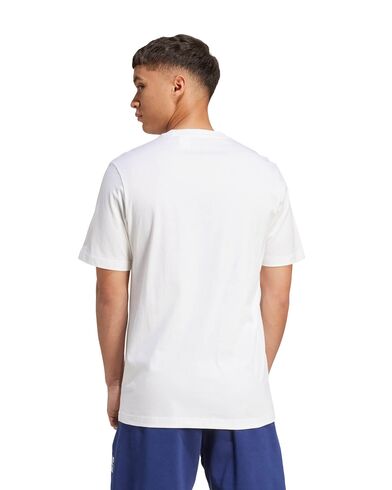 Ανδρική Κοντομάνικη Μπλούζα Adidas - M Collegiate