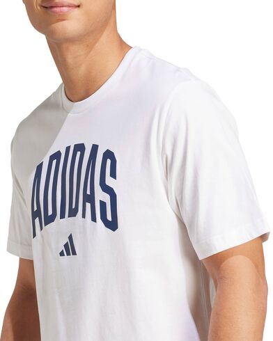 Ανδρική Κοντομάνικη Μπλούζα Adidas - M Collegiate