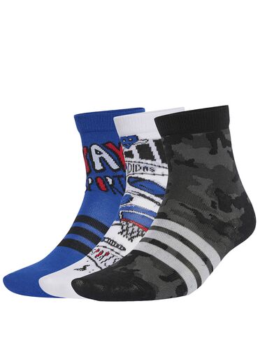 Παιδικές Κάλτσες Adidas 3 Ζευγάρια - K Doodle