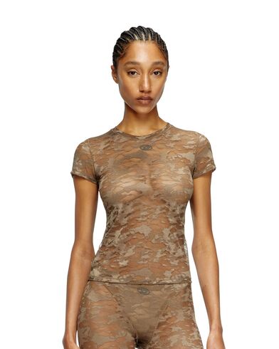 Γυναικεία Κοντομάνικη Μπλούζα Diesel -  Kasia-Utlt