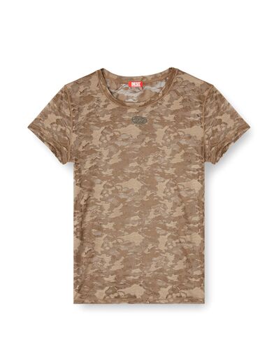 Γυναικεία Κοντομάνικη Μπλούζα Diesel -  Kasia-Utlt