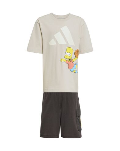 Παιδικό Set Adidas Μπλούζα + Σορτς - Lk Sim T