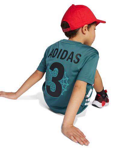 Παιδικό Set Adidas Μπλούζα + Σορτς - Lk Mrvl Sm