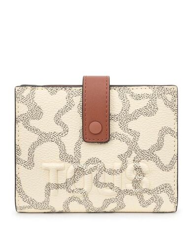 Γυναικείο Πορτοφόλι Tous - Billetera S. K Icon Beige-Multi