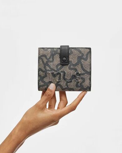 Tous - Billetera S. K Icon Negro-Multi  